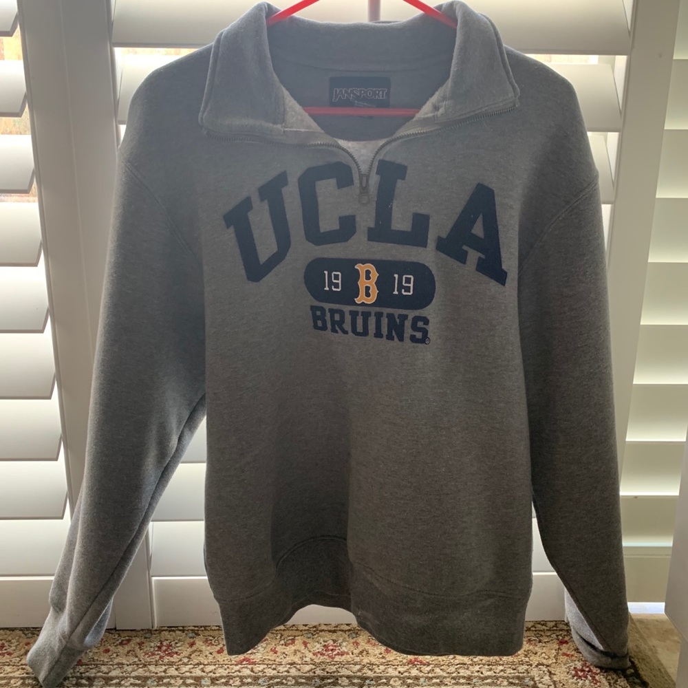 UCLA BRUINS Quarter-zip Sweatshirt